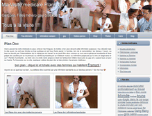 Tablet Screenshot of ma-visite-medicale.com